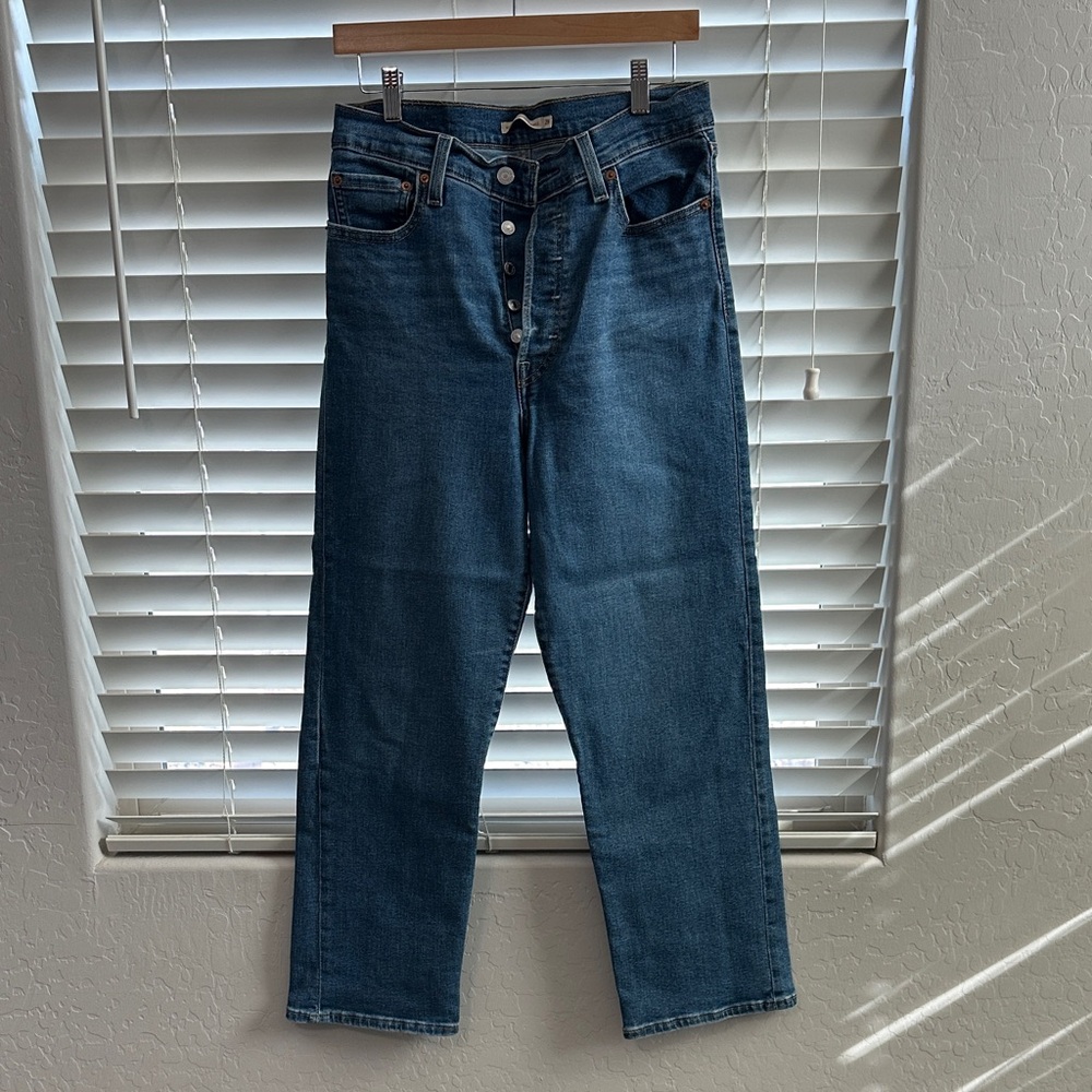 Levi’s ribcage straight ankle jean